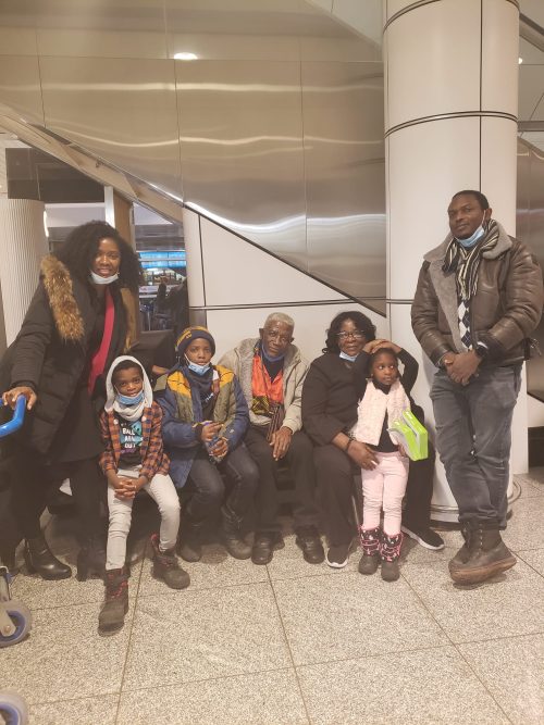 Nov 2021 Arrivée au Canada — Bruno Bidjogo Mono