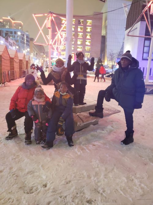 Sortie hiver Montréal — Bruno Bidjogo Mono
