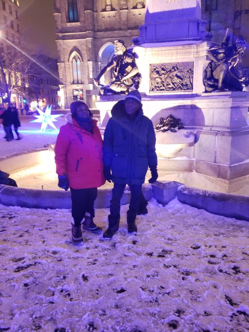 Sortie hiver Montréal — Bruno Bidjogo Mono