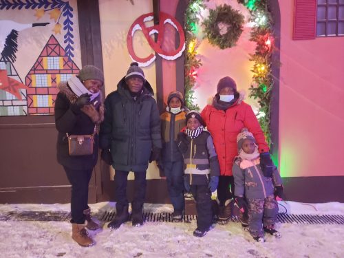 Sortie hiver Montréal — Bruno Bidjogo Mono